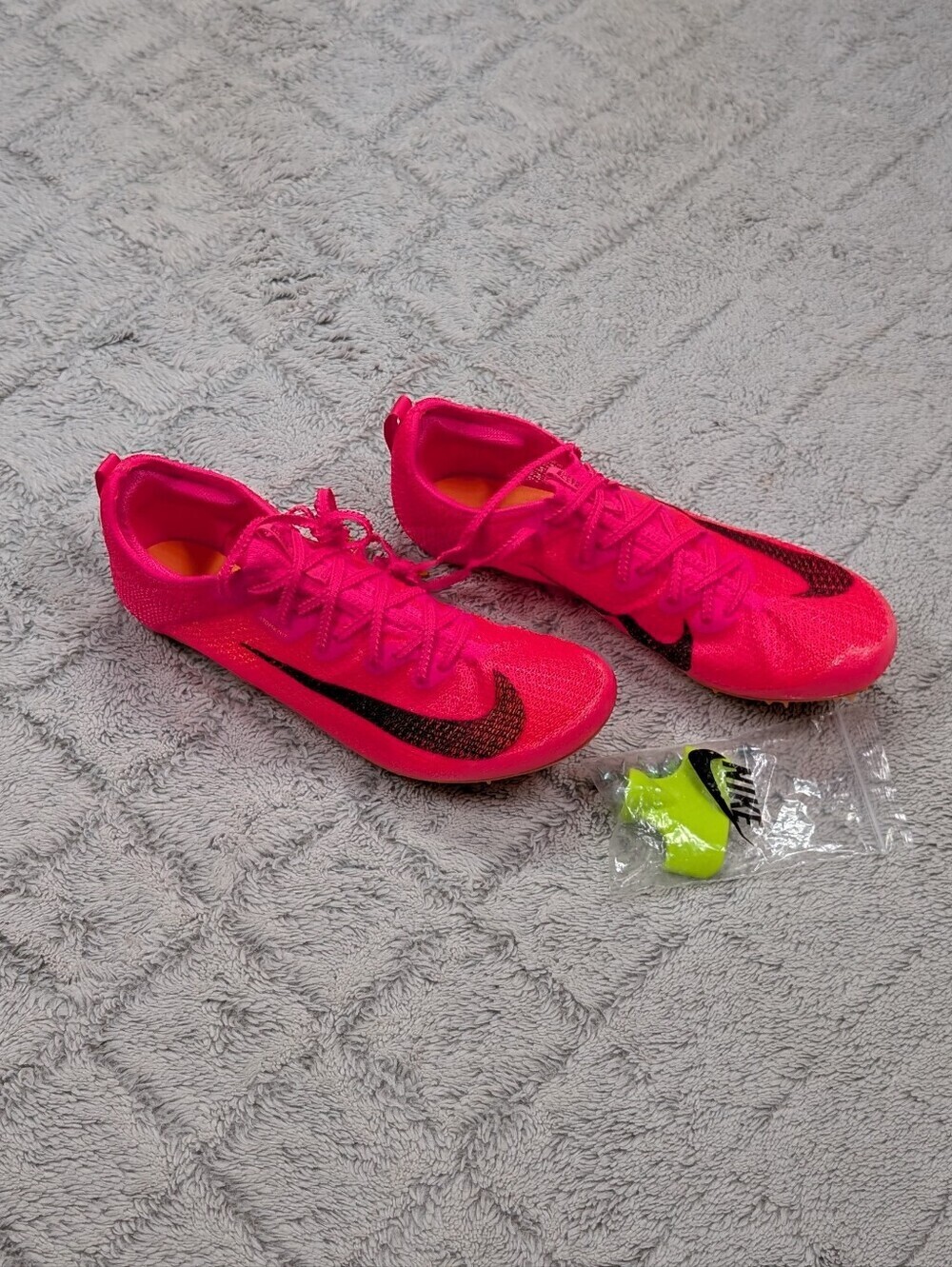 Nike Zoom Superfly Elite 2 Hyper Pink Track Sprinting Spikes Mens 8.5 CD4382-600